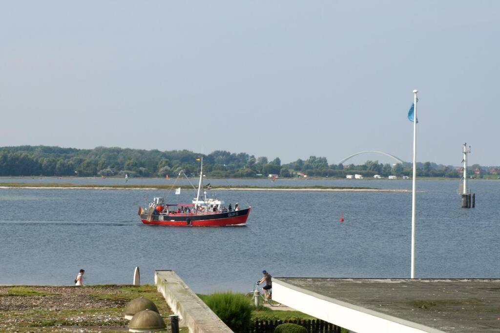 Meerblick-Apartment Meerzeit Südstrand 34m² 2 Pers. 1.OG BK MB WLAN Fehmarn Exterior foto