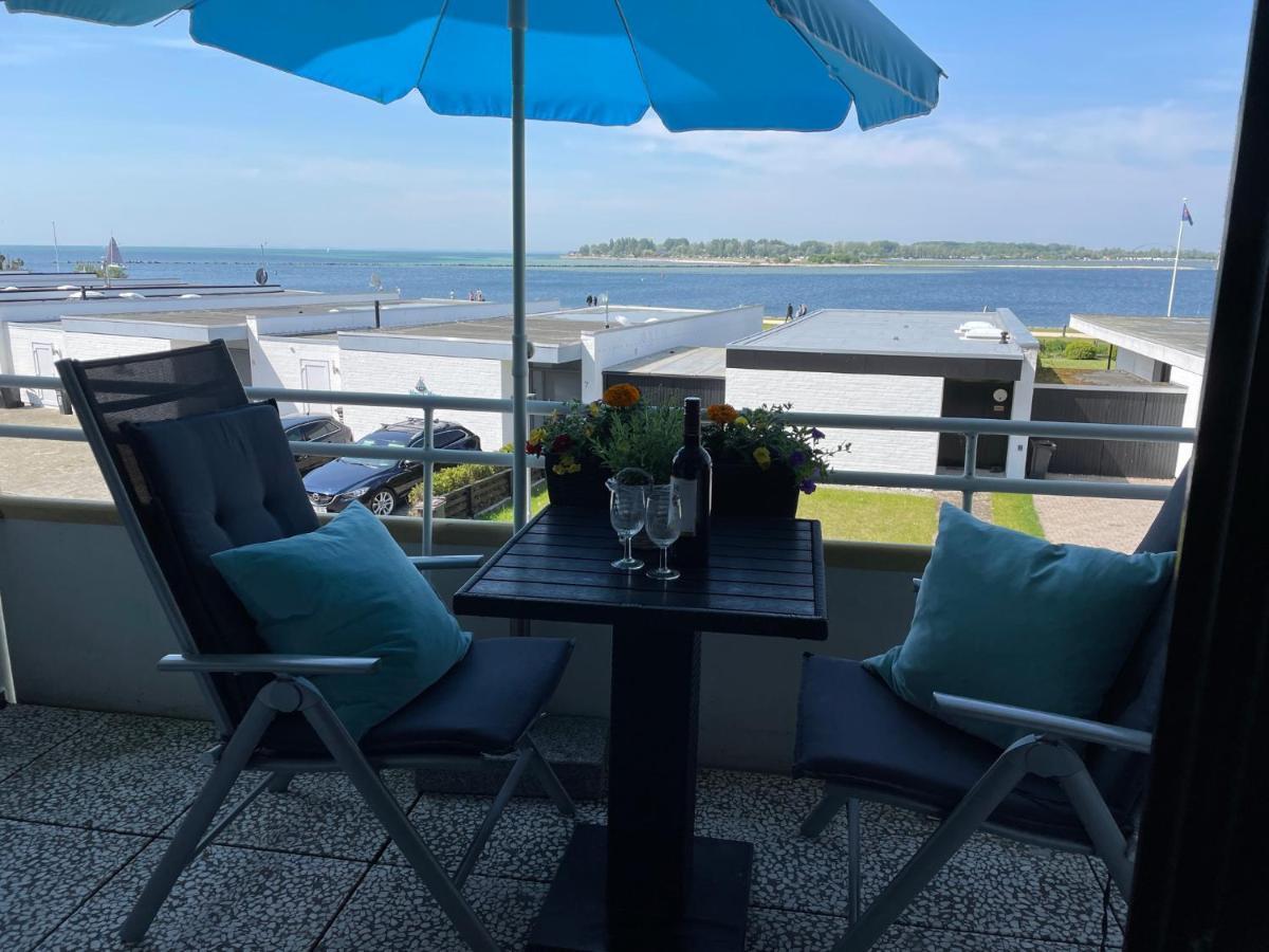 Meerblick-Apartment Meerzeit Südstrand 34m² 2 Pers. 1.OG BK MB WLAN Fehmarn Exterior foto